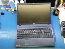 Výměna severního můstku, Notebook Acer TM 5542